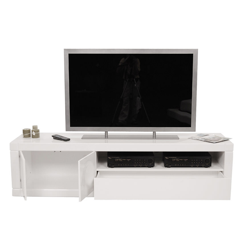 Glossy TV Stand El Dorado Furniture