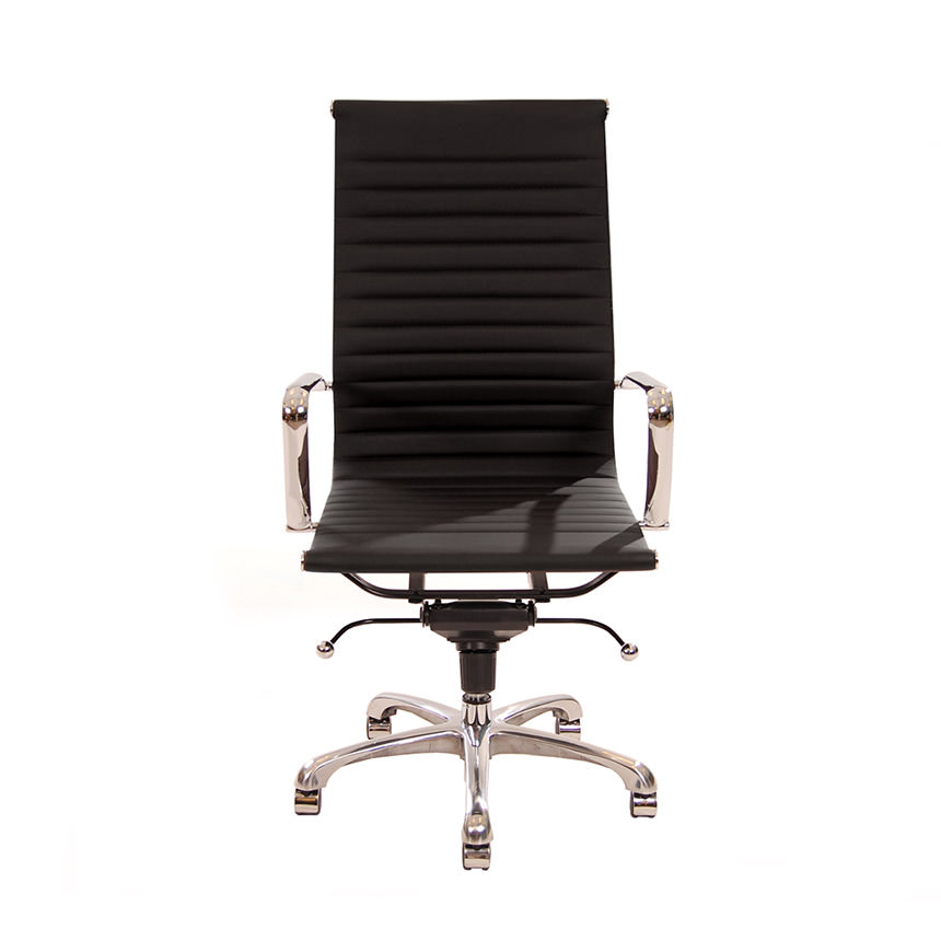 Watson Black High Back Desk Chair El Dorado Furniture Watson Black High Back Desk Chair Alternate Image 2 Of 7 Images