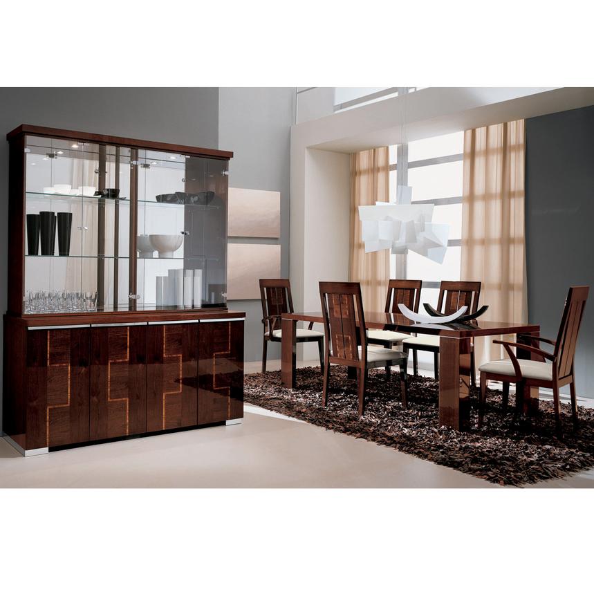 Pisa Extendable Dining Table Made In Italy El Dorado Furniture Pisa Extendable Dining Table Made In Italy Alternate Image 2 Of 6 Images