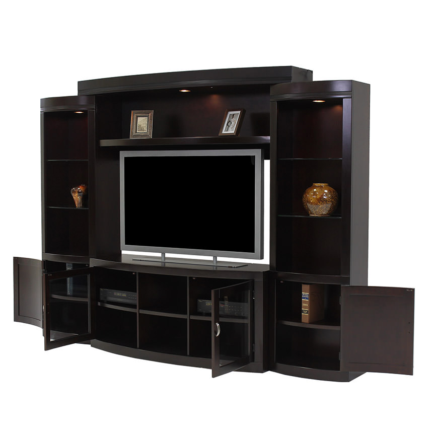 Biscayne Merlot Wall Unit | El Dorado Furniture Biscayne Merlot Wall Unit | El Dorado Furniture