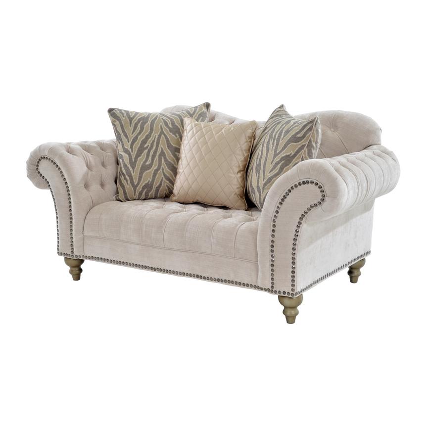 Laura Cream Loveseat El Dorado Furniture