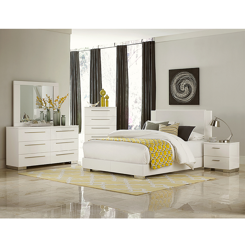 kathy queen platform bed | el dorado furniture