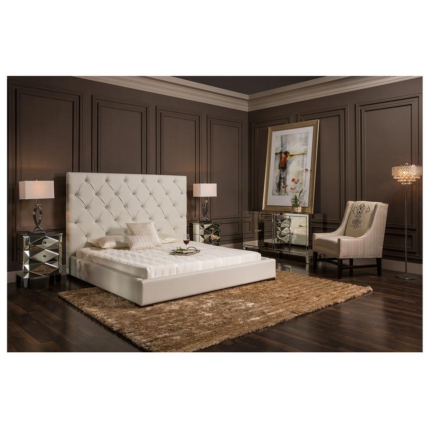 crystal queen platform bed | el dorado furniture
