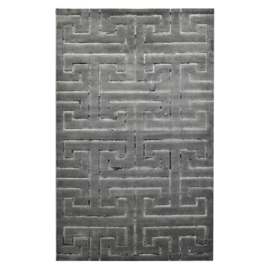 Kano Gray 5' x 8' Area Rug El Dorado Furniture