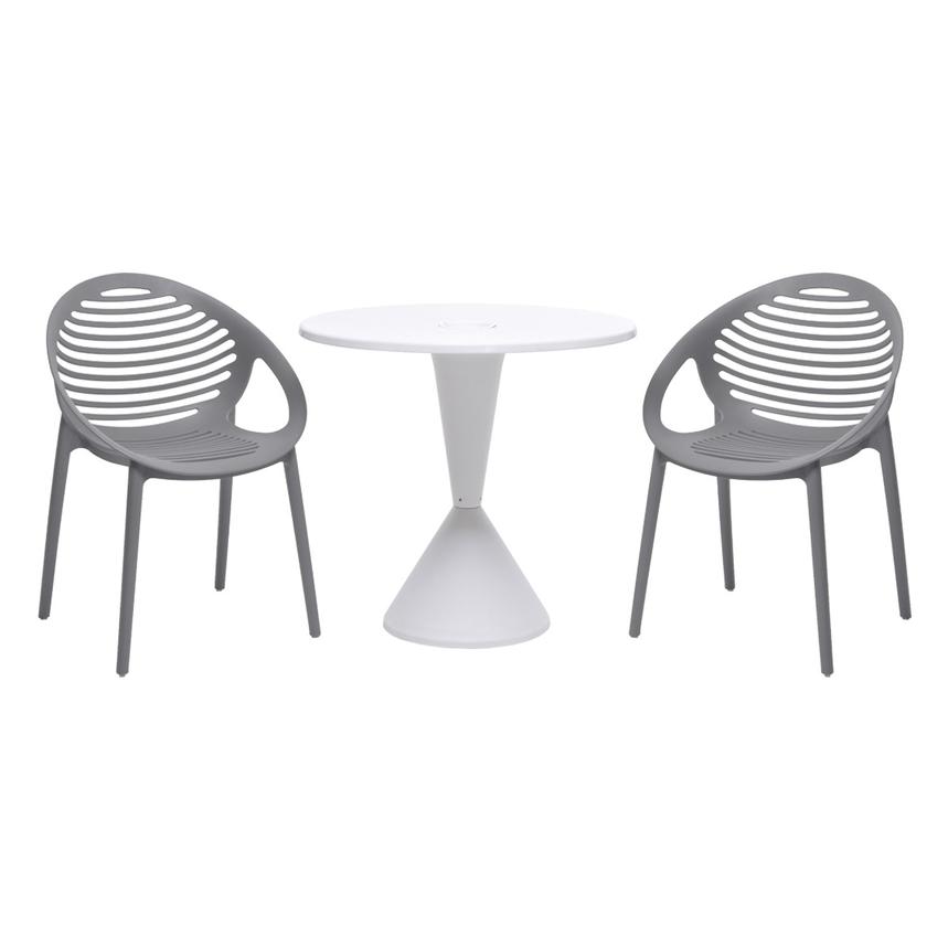 Naples Gray 3 Piece Patio Set El Dorado Furniture Naples Gray 3 Piece Patio Set Main Image 1 Of 8 Images