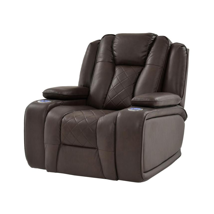 Chanel Brown Motion Recliner El Dorado Furniture Chanel Brown Motion Recliner Main Image 1 Of 12 Images