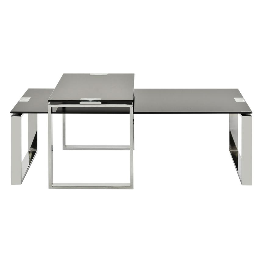Katrine Black Coffee Table Set Of 2 El Dorado Furniture Katrine Black Coffee Table Set Of 2 Alternate Image 5 Images