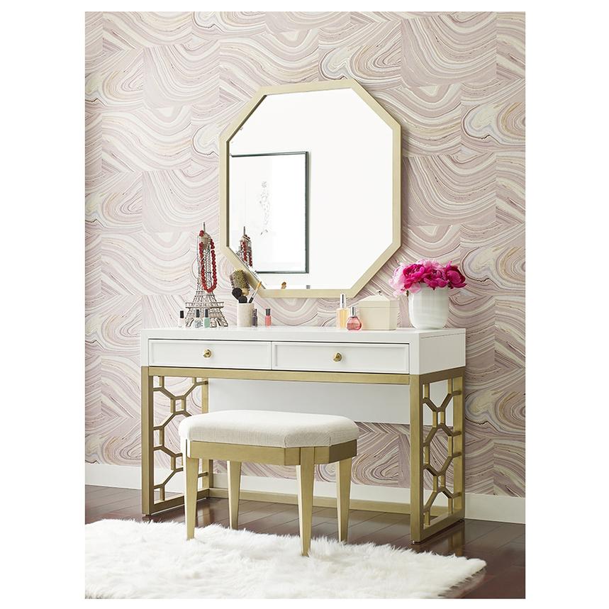 Rachael Ray S Uptown Vanity Desk El Dorado Furniture Rachael Ray S Uptown Vanity Desk Alternate Image 2 Of 10 Images