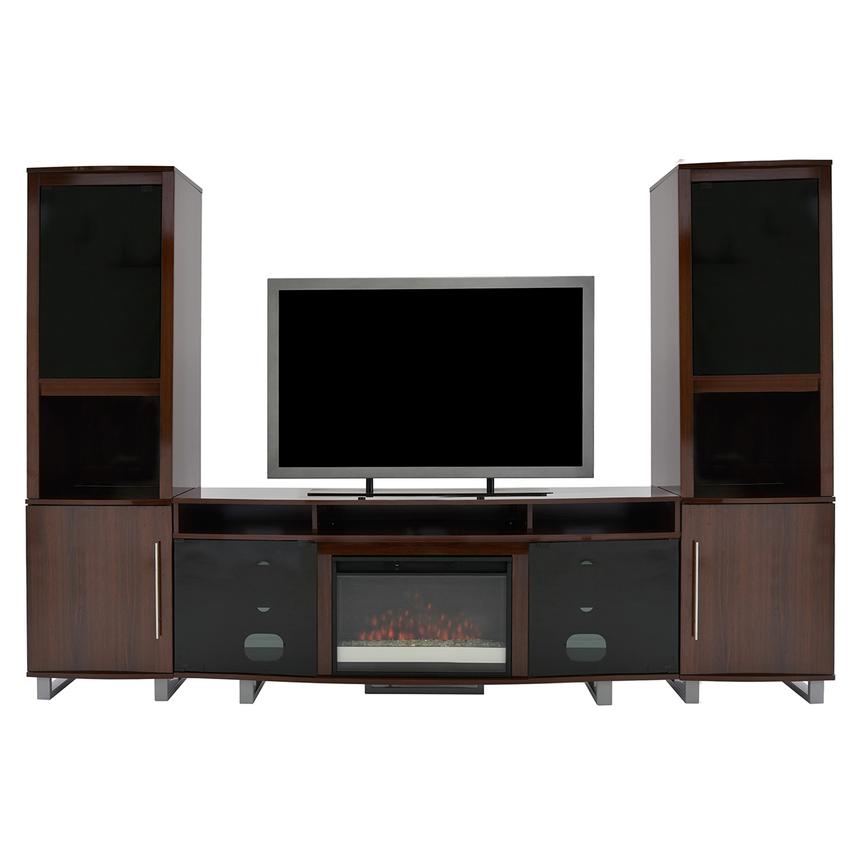 Enterprise Walnut Wall Unit | El Dorado Furniture Enterprise Walnut Wall Unit | El Dorado Furniture