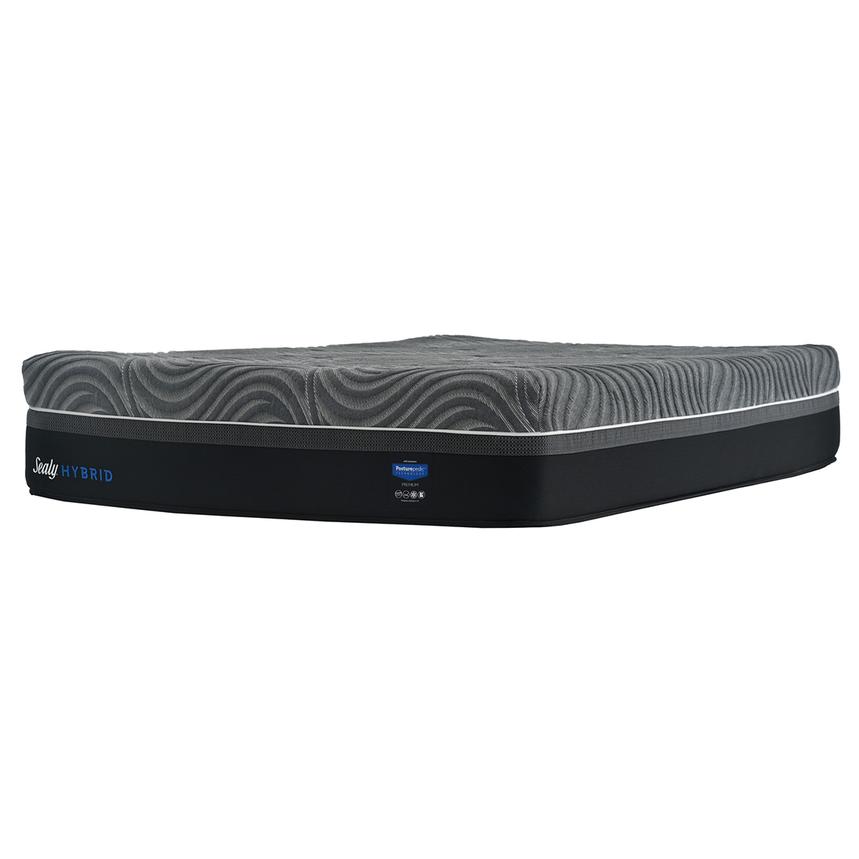 sealy posturepedic hybrid silver chill hybrid plush mattress