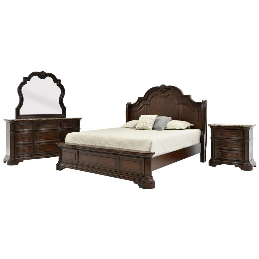 Alexandria 4-Piece Queen Bedroom Set | El Dorado Furniture