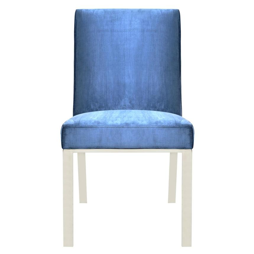 Wellington Blue Side Chair El Dorado Furniture