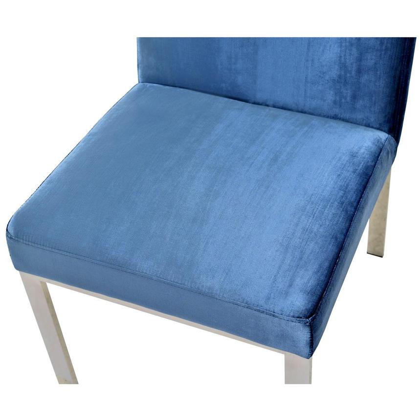 Wellington Blue Side Chair El Dorado Furniture