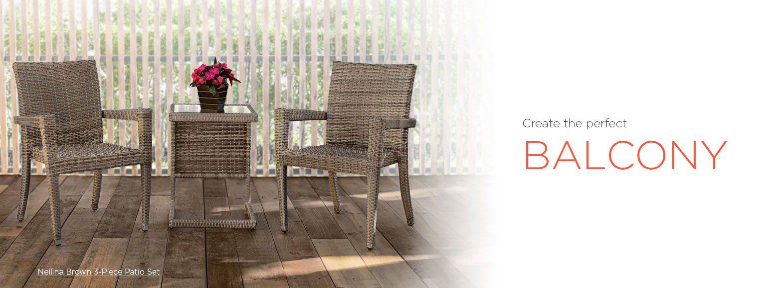 Outdoor Furniture For the Balcony El Dorado Furniture