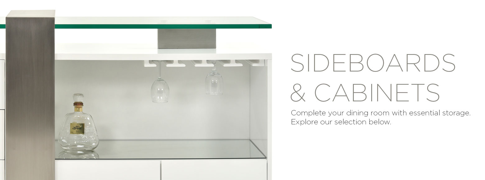 Sideboards Servers and China Cabinets. Complete your dining room with essential storage. Explore our section below.