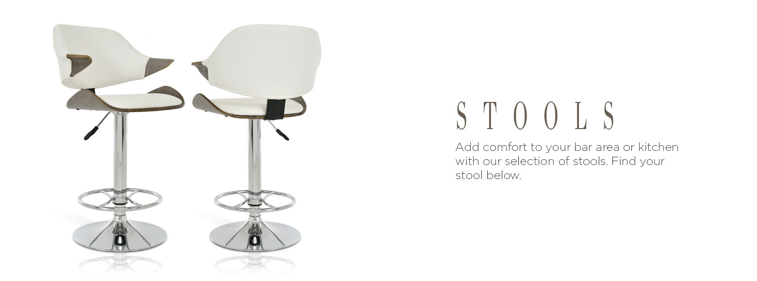 Stools. Add comfort to your bar area or kitchen with our selection of stools. Find your stool below.