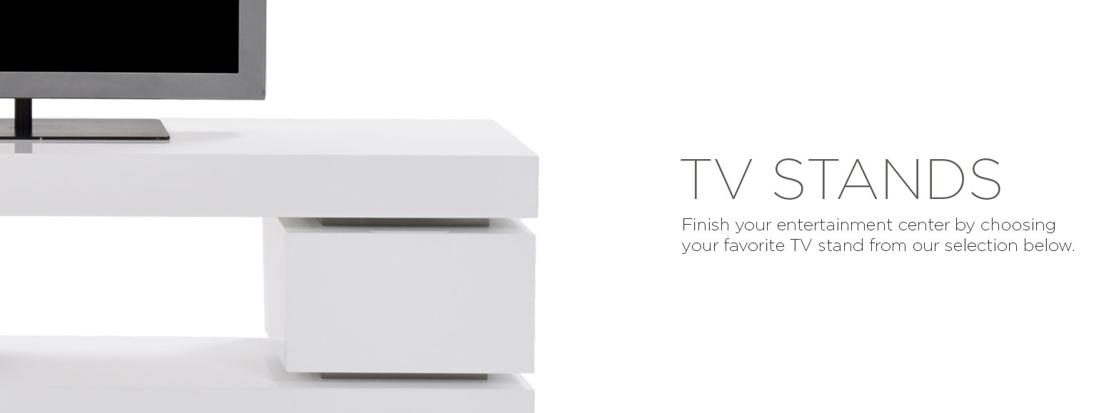 TV stands. Finish your entertainment center by choosing your favorite TV stand from our selection below.
