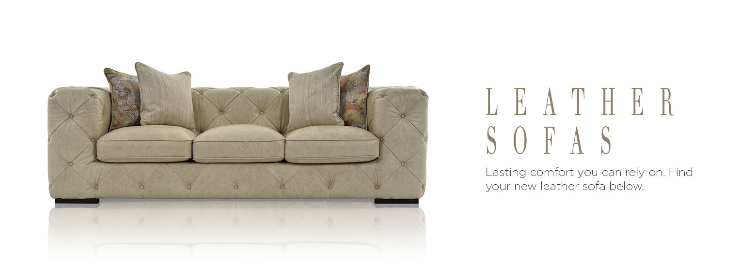 Leather Furniture - Leather Sofas | El Dorado Furniture