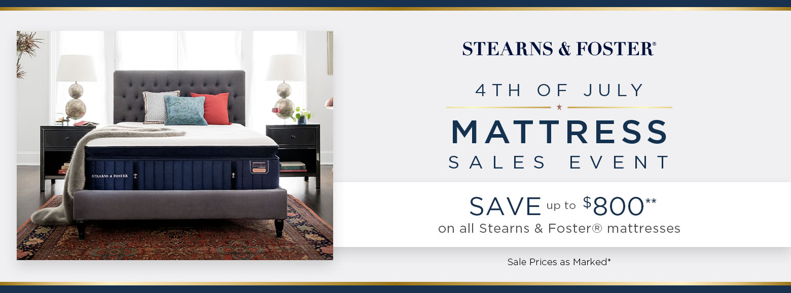 4th of july mattress sales event. save up 900.
