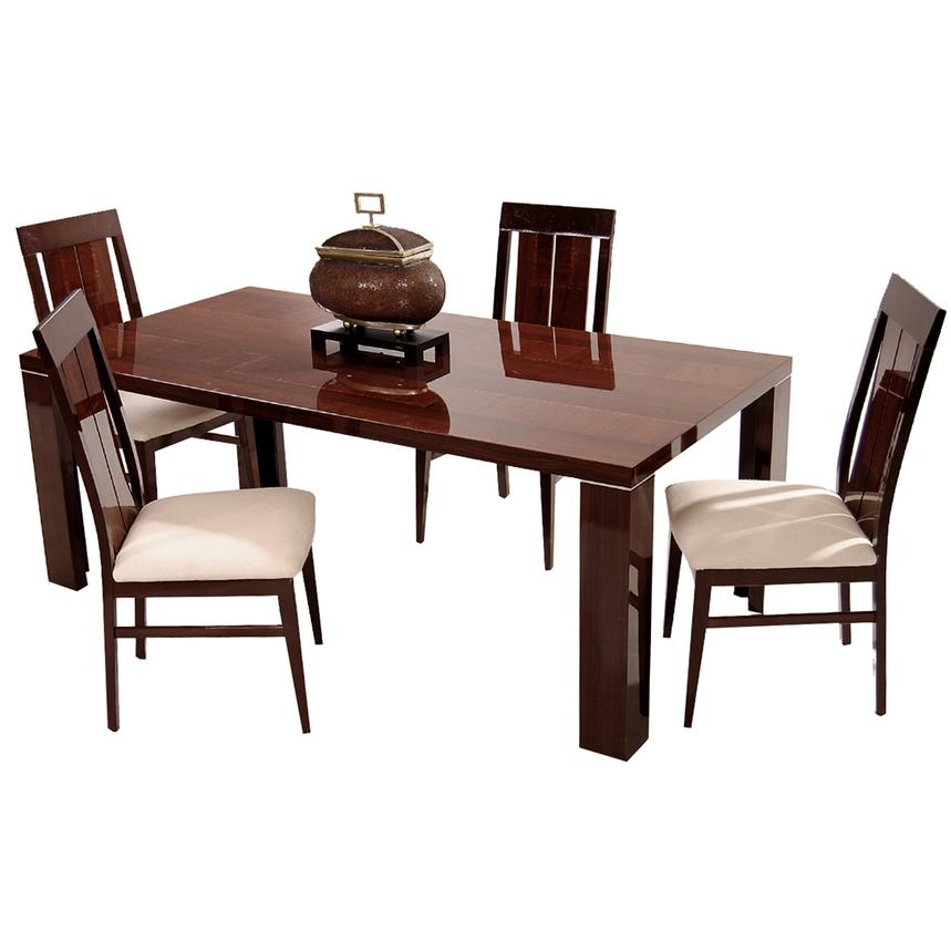 Pisa 5 Piece Formal Dining Set Made In Italy El Dorado Furniture