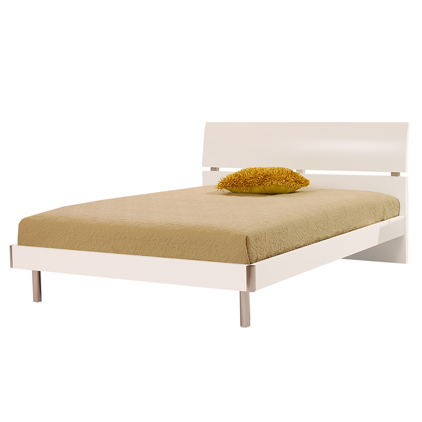 Bellmar White Twin Platform Bed El Dorado Furniture Bellmar White Twin Platform Bed Main Image 1 Of 7 Images