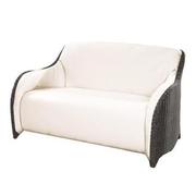 Luxor Brown Loveseat  main image, 1 of 8 images.