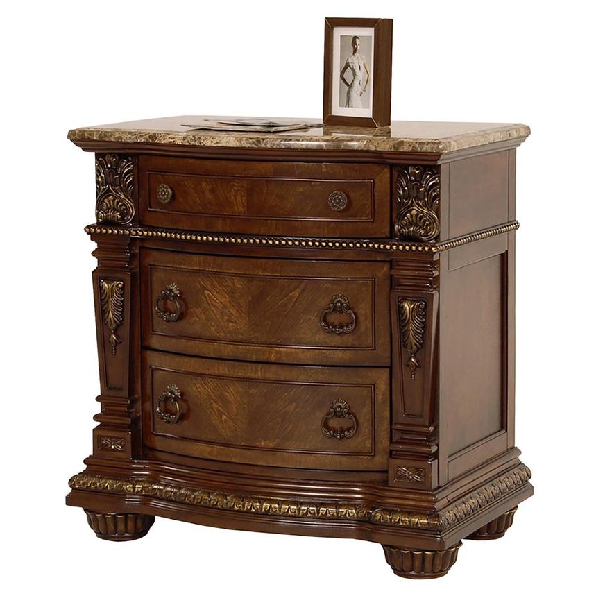 Coventry Tobacco Nightstand main image, 1 of 8 images.