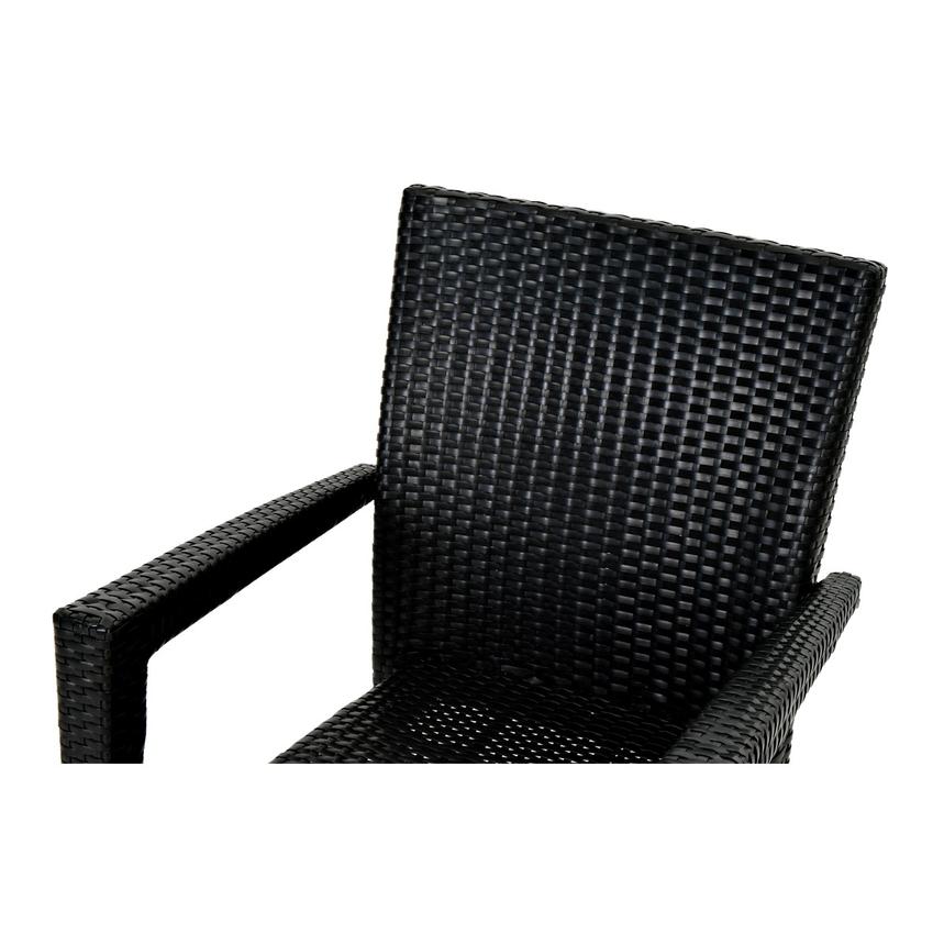 Neilina Black Arm Chair  alternate image, 3 of 4 images.