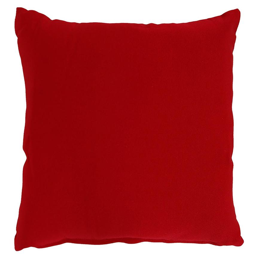 Red Outdoor Pillow  main image, 1 of 3 images.