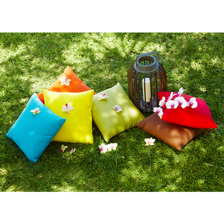 Red Outdoor Pillow alternate image, 3 of 3 images.