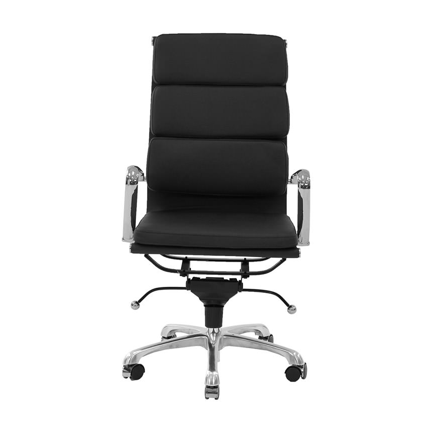 Marconi Black High Back Desk Chair
