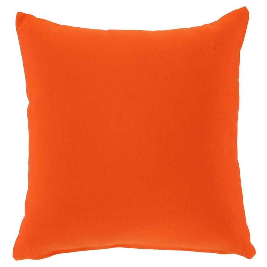Orange Outdoor Pillow  main image, 1 of 3 images.