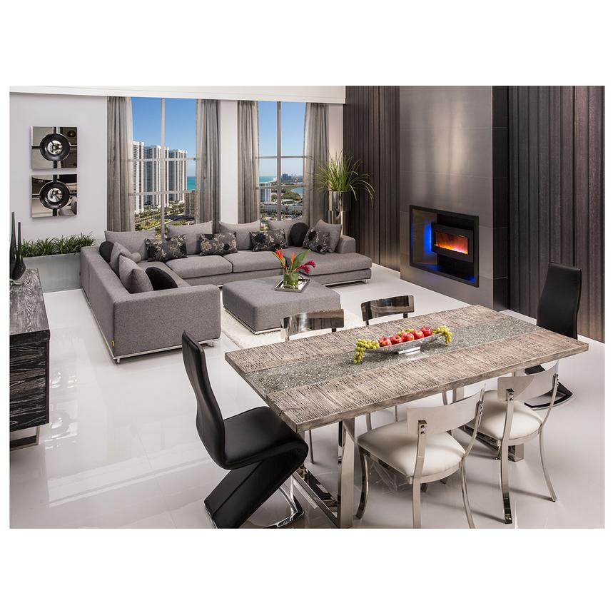 Jessy Black Side Chair El Dorado Furniture Jessy Black Side Chair Alternate Image 2 Of 6 Images