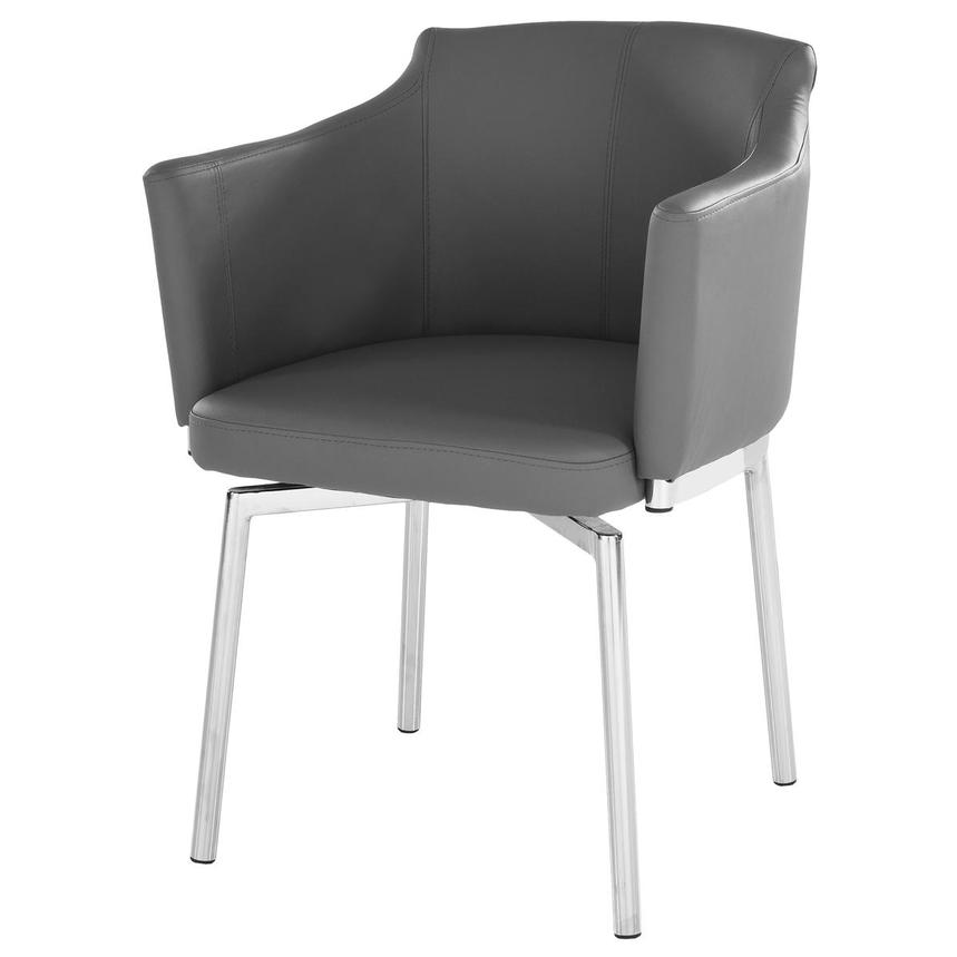 Dusty Gray Swivel Side Chair  main image, 1 of 6 images.