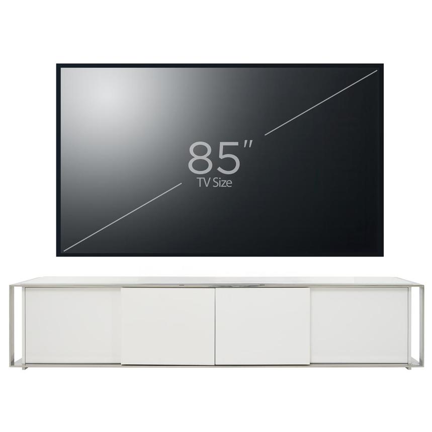 Cecilia White TV Stand  alternate image, 2 of 6 images.