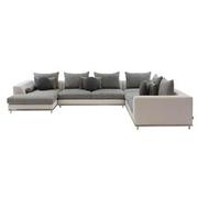 Hanna Sectional Sofa w/Left Chaise  alternate image, 3 of 7 images.