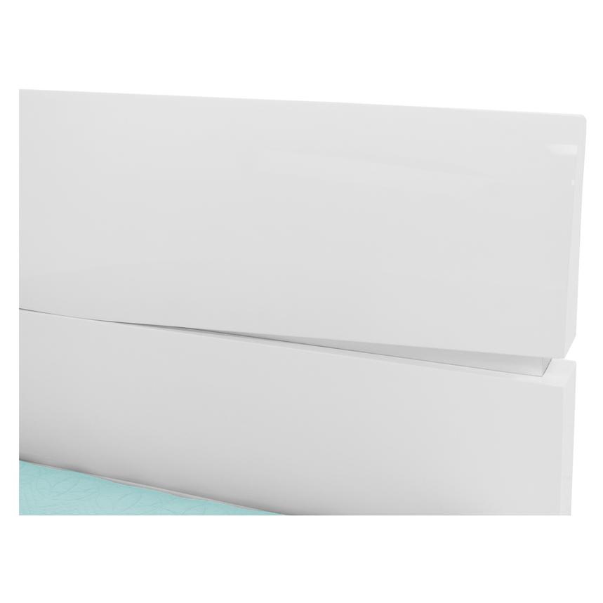 Brighton White Queen Platform Bed alternate image, 5 of 6 images.