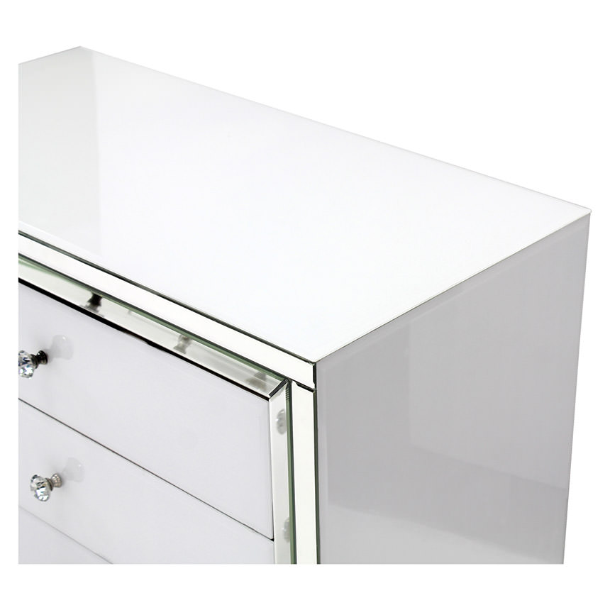 Amia White Mirrored El Dorado Furniture