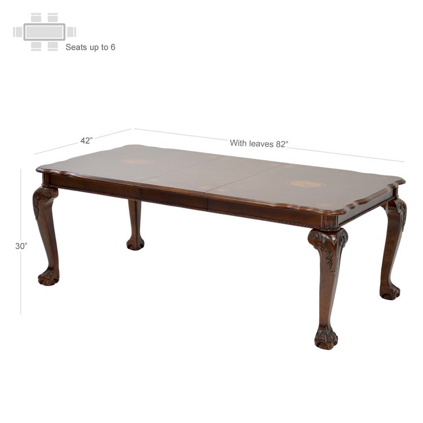 Eloisee Extendable Dining Table  alternate image, 3 of 6 images.