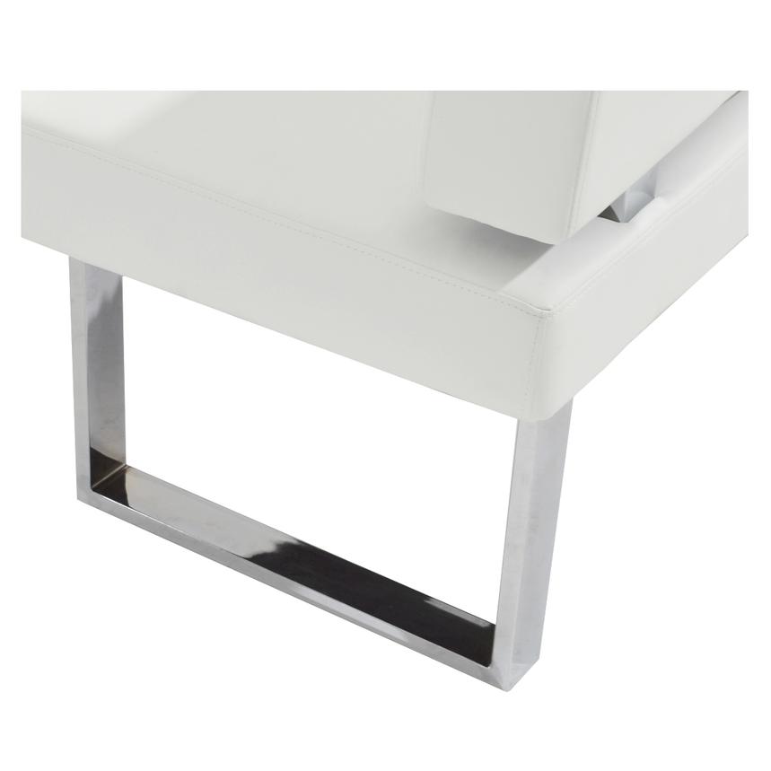 Linden White 2 Piece Right Corner Nook Set El Dorado Furniture