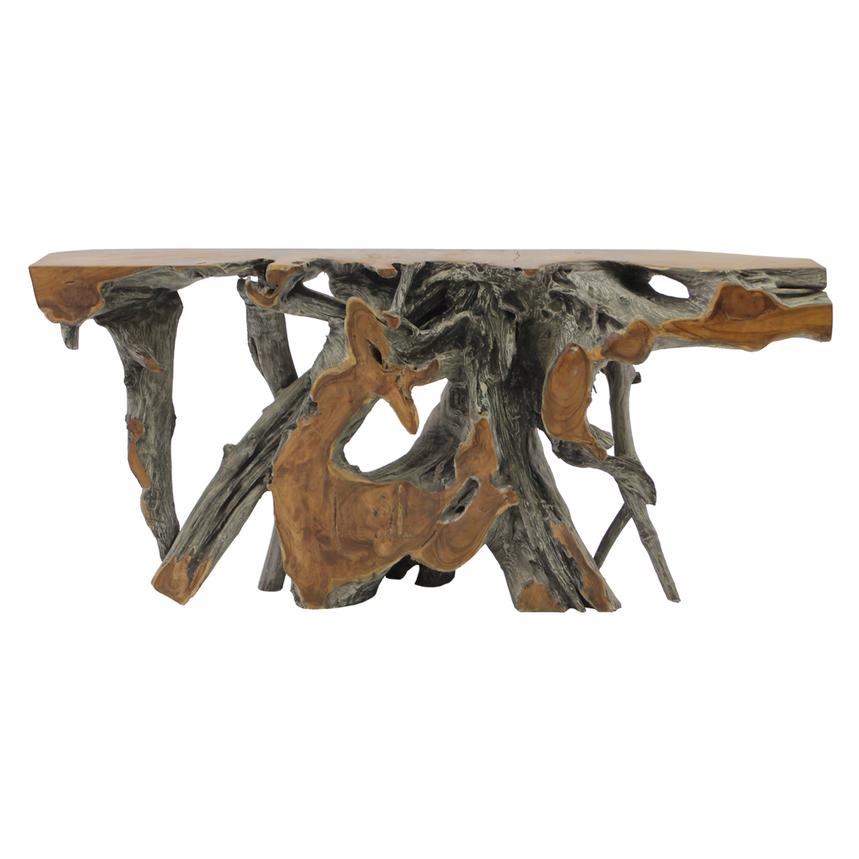 Montana Gray Console Table  alternate image, 3 of 5 images.