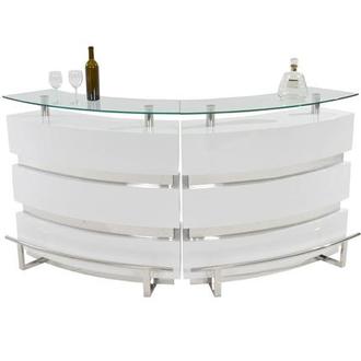 Xenia White Double Bar