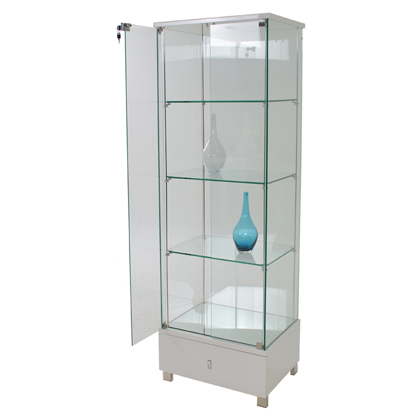 Lucerne White Curio El Dorado Furniture