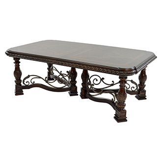Opulent Extendable Dining Table