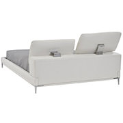 Ella White Queen Platform Bed  main image, 1 of 8 images.