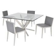 Ghettys I Gray 5-Piece Dining Set  main image, 1 of 6 images.