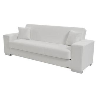 Kobe White Futon Sofa