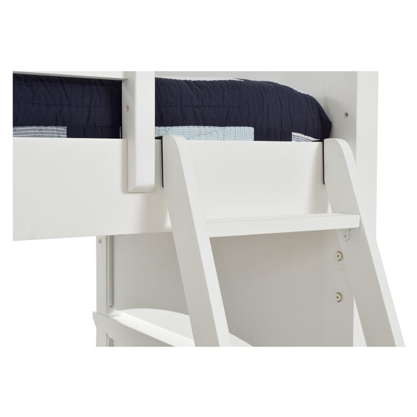 Kailee White Twin Over Full Bunk Bed El Dorado Furniture