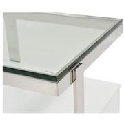 Calypso White Side Table  alternate image, 5 of 6 images.