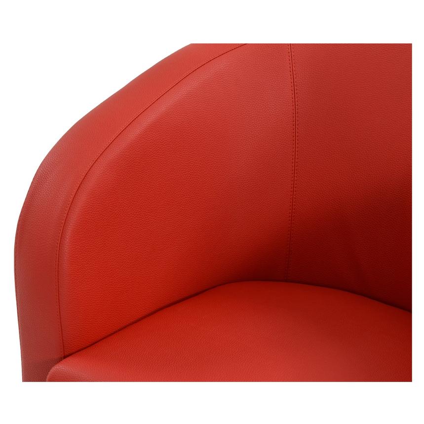 Delia Red Accent Chair  alternate image, 4 of 6 images.